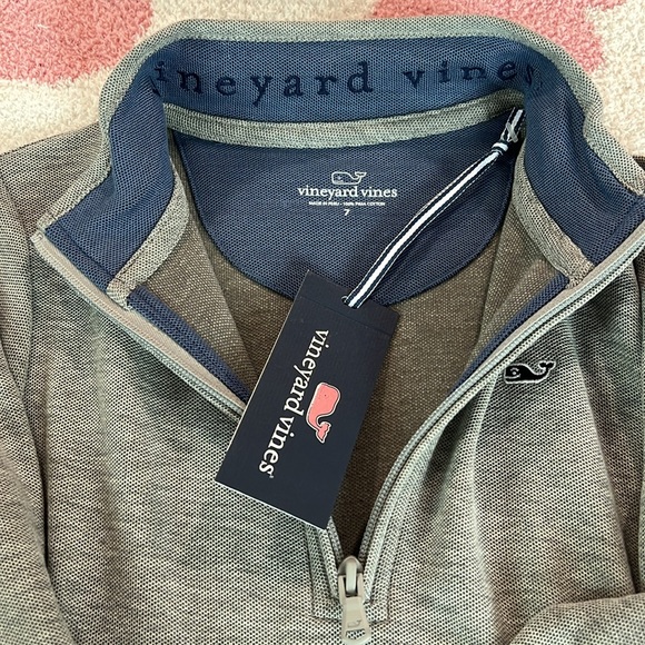 Vineyard Vines Gray V Neck Style Sweater - Picture 8 of 10